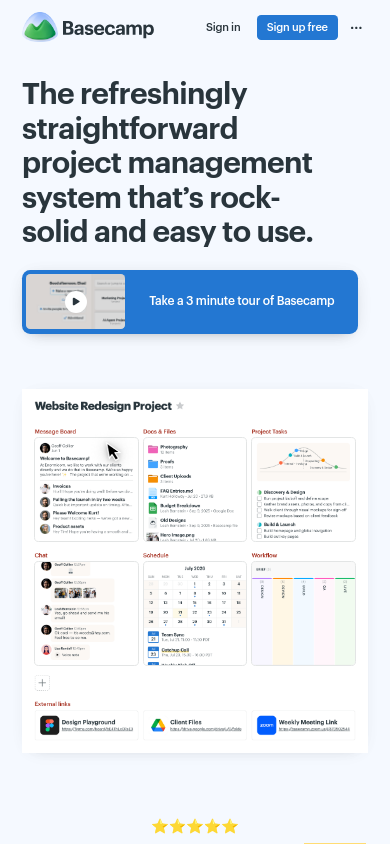 Homepage / Lander
