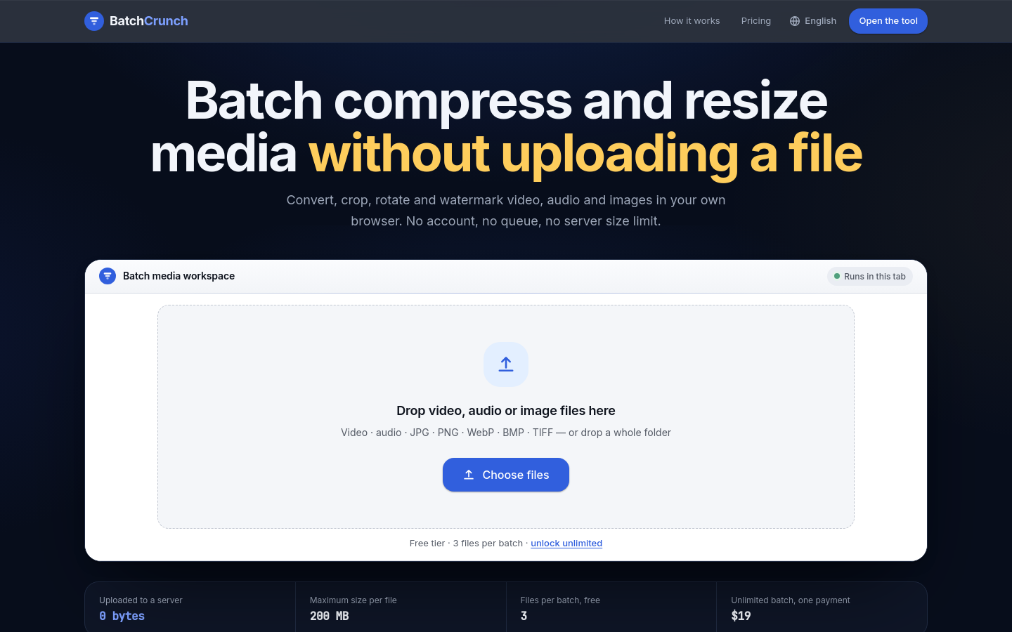 Captured Homepage / Lander