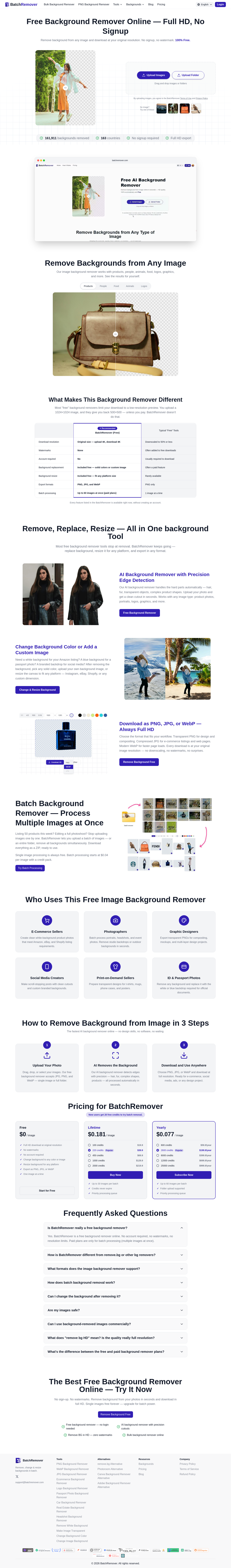 batchremover.com — 