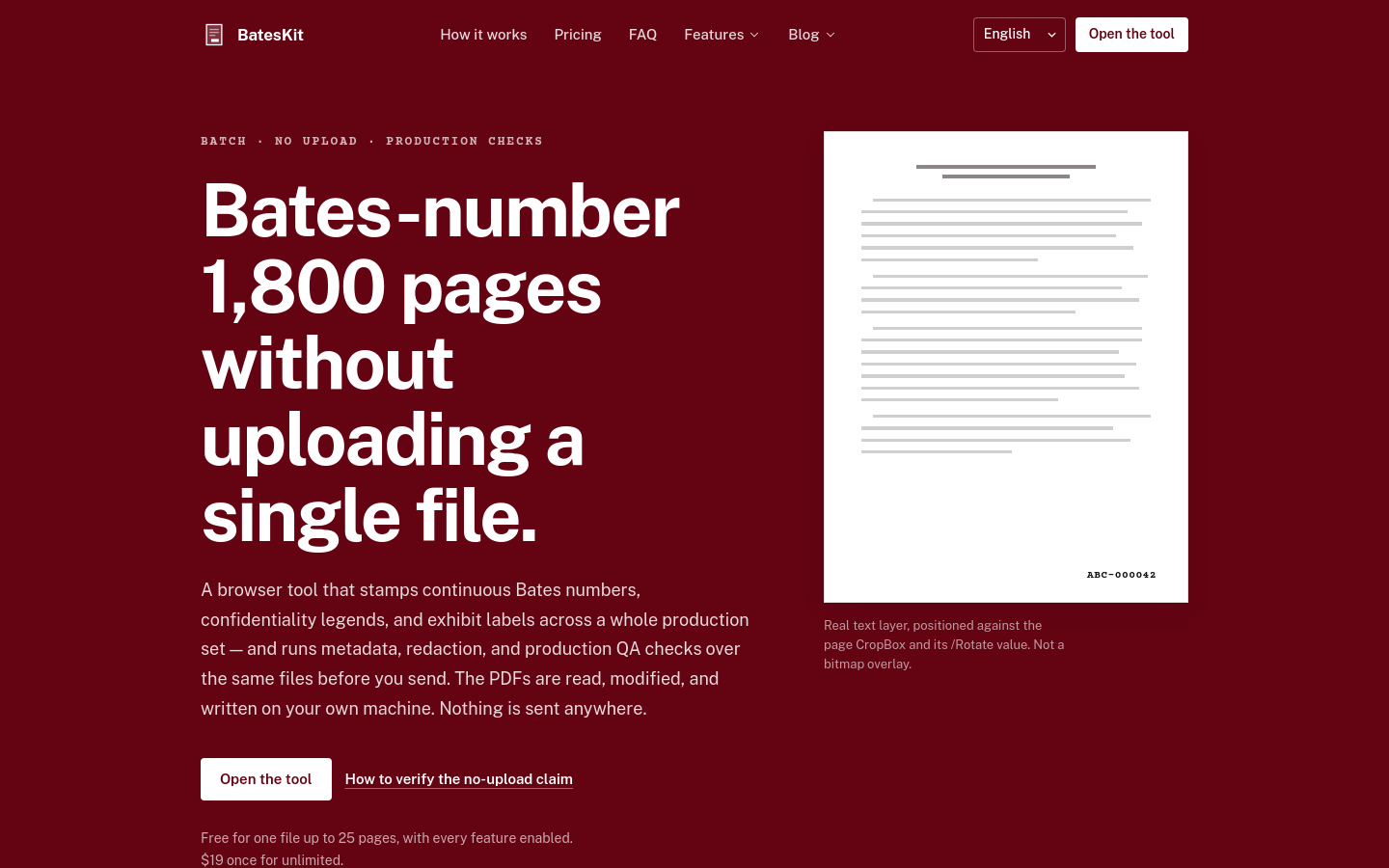 Captured Homepage / Lander