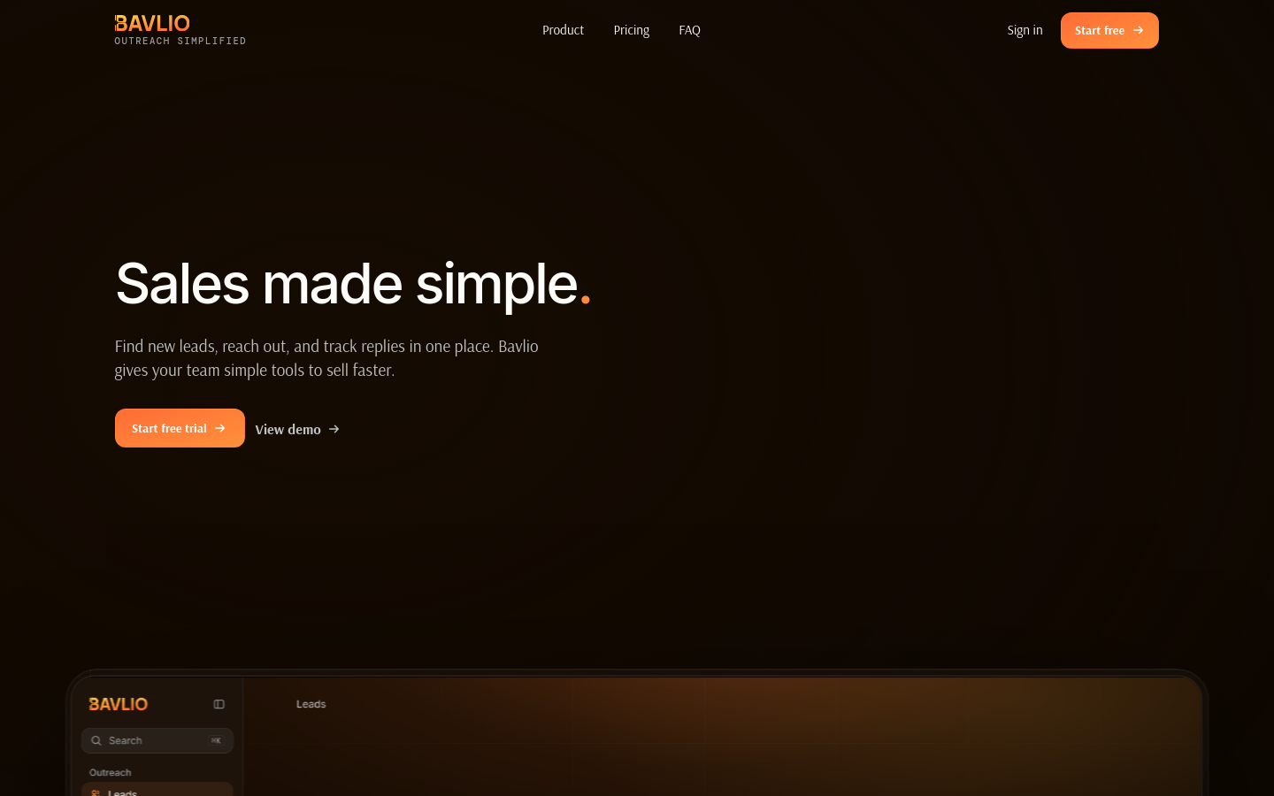 Captured Homepage / Lander