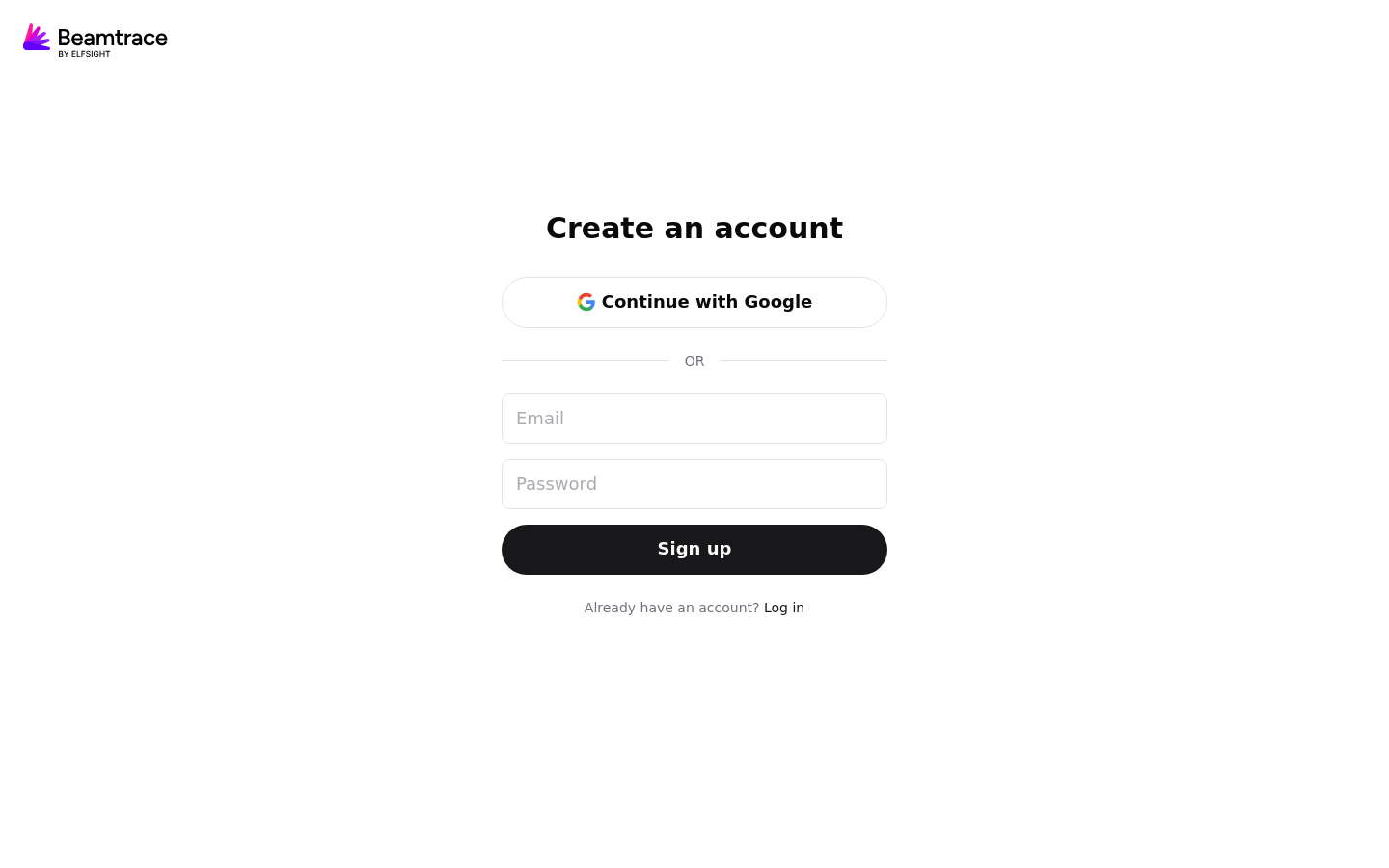 Sign Up