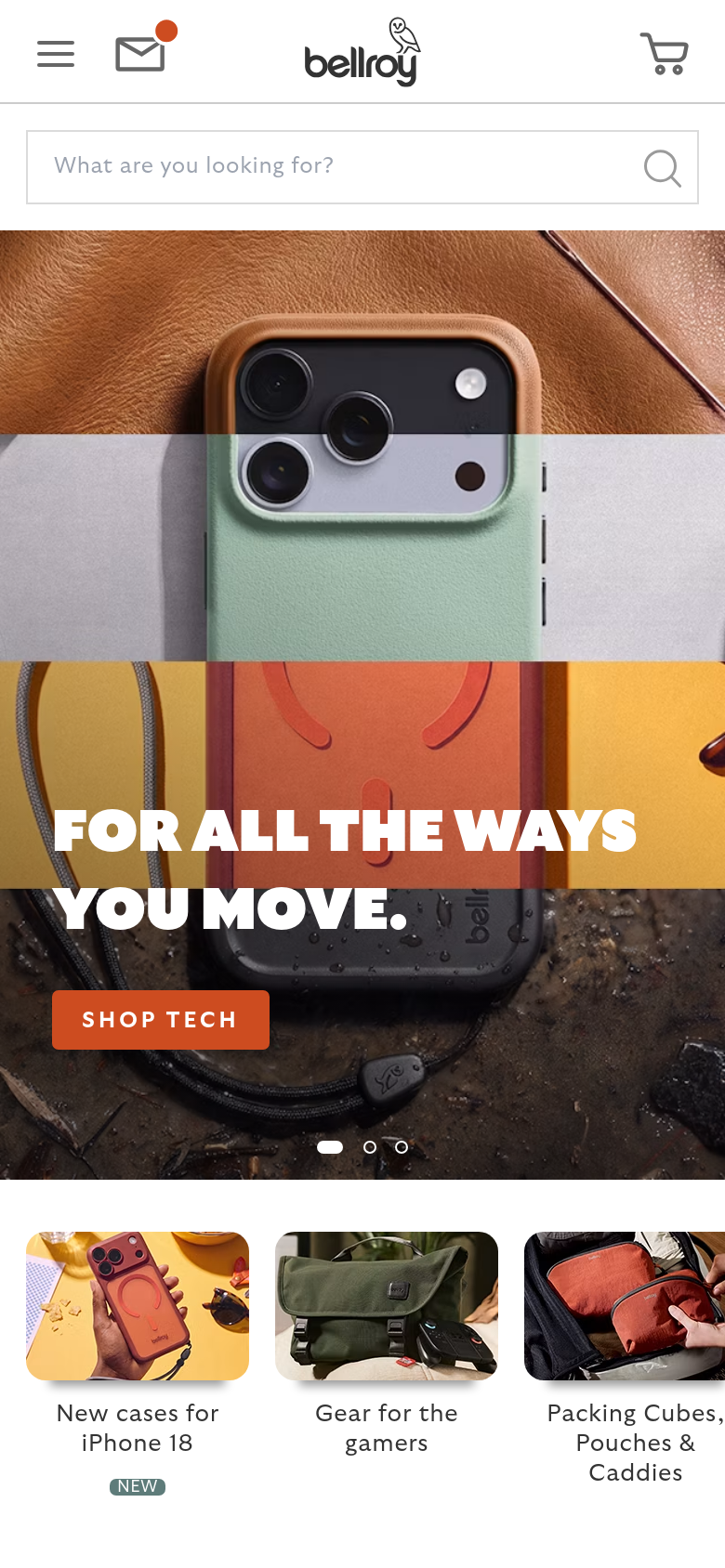 Homepage / Lander