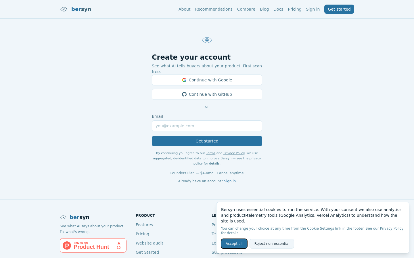 Signup