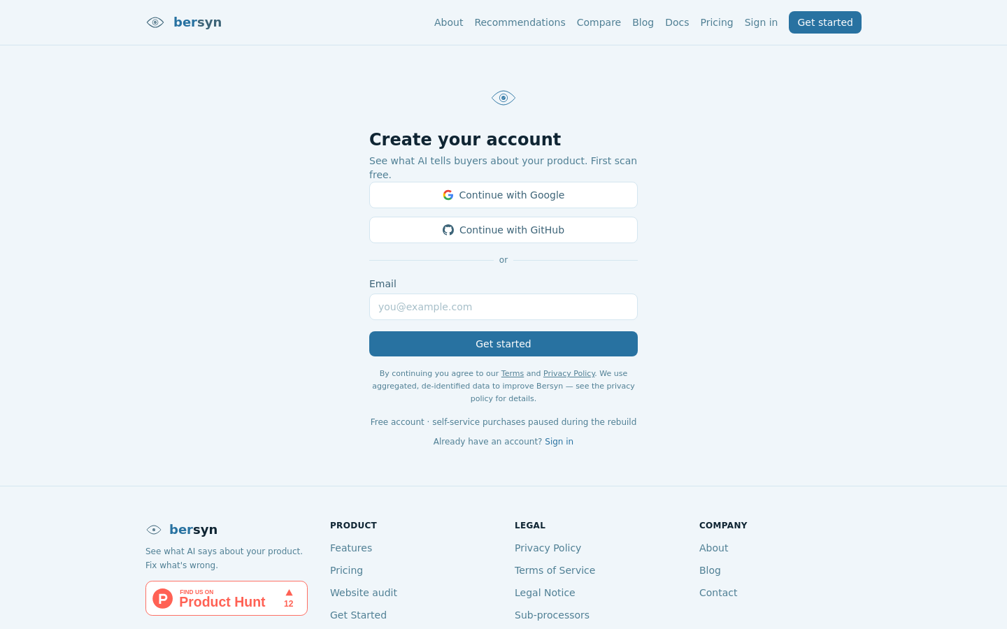 Signup