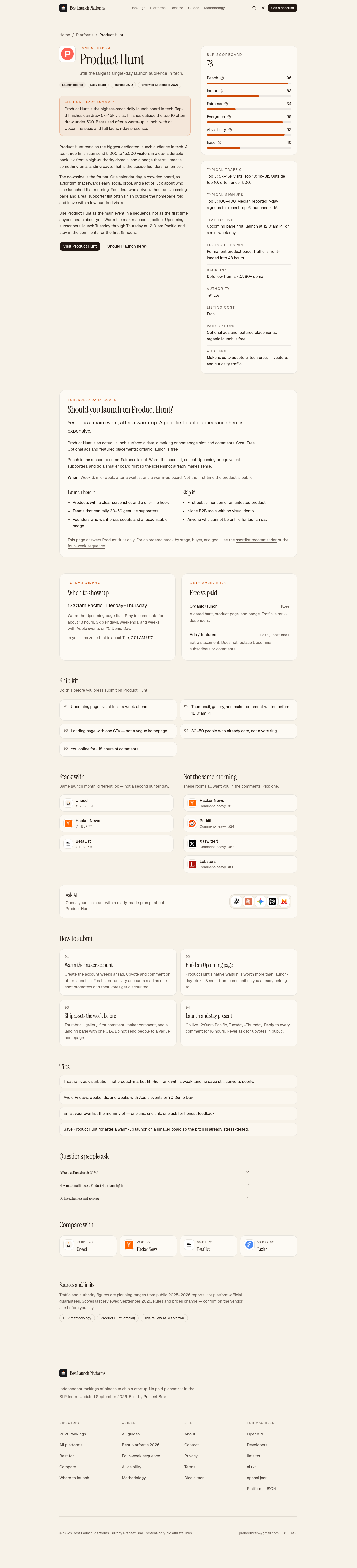 Rating element