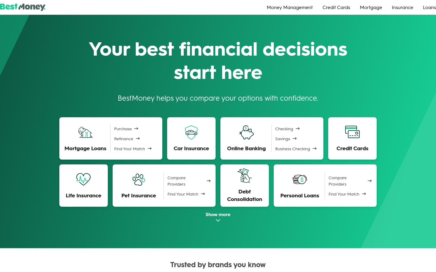 Captured Homepage / Lander
