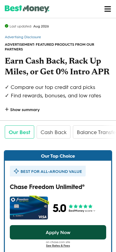 Credit Cards