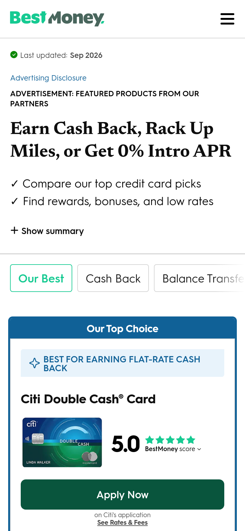 Credit Cards