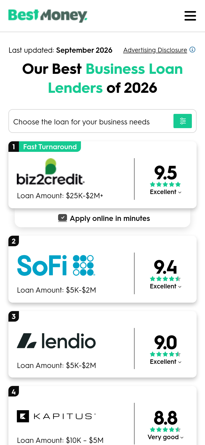 Business Loans