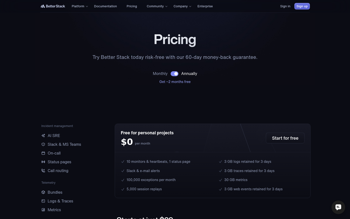 Pricing