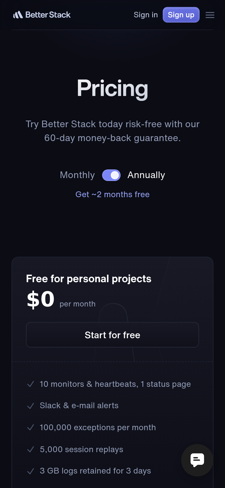 Pricing