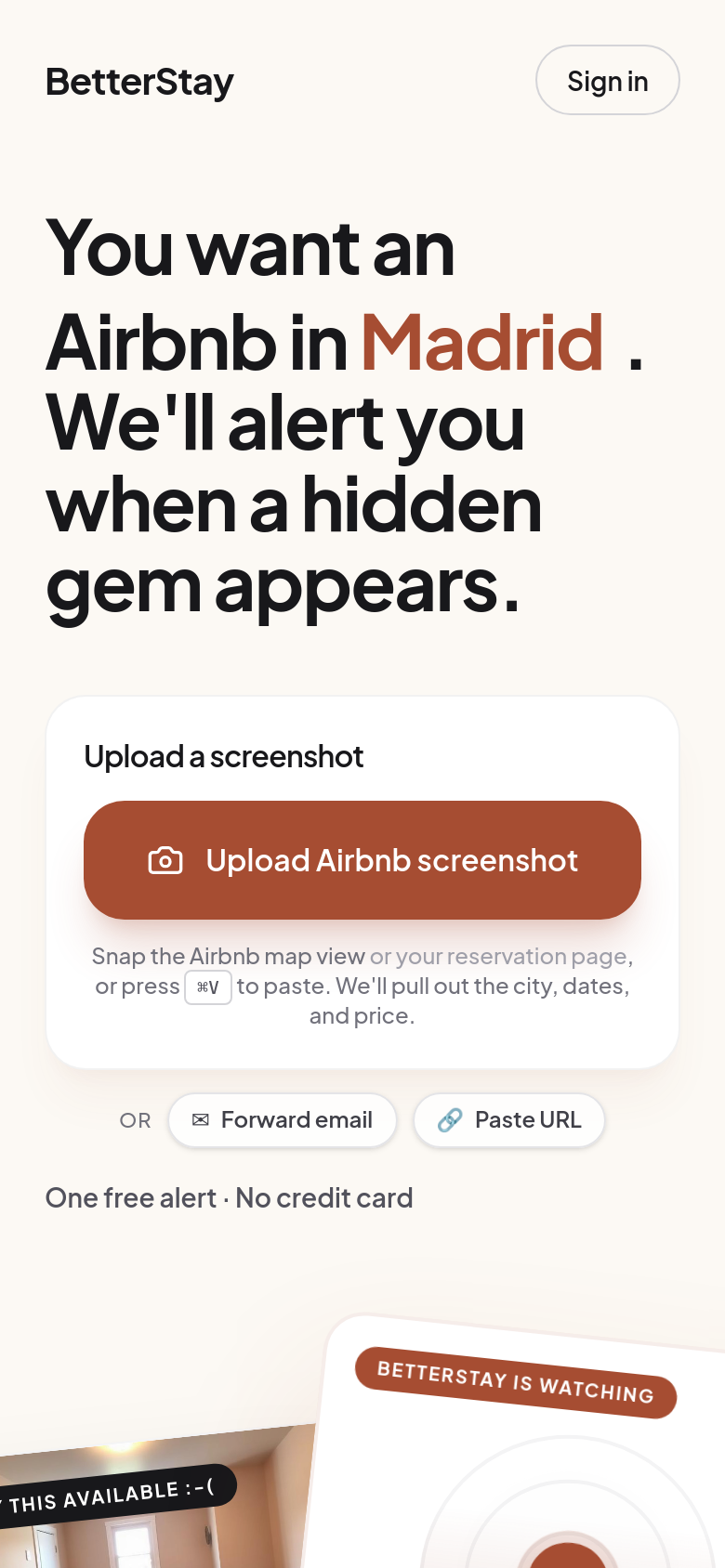 Homepage / Lander
