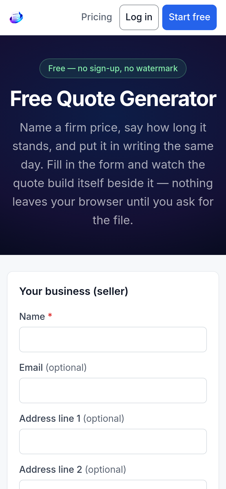 Quote Generator