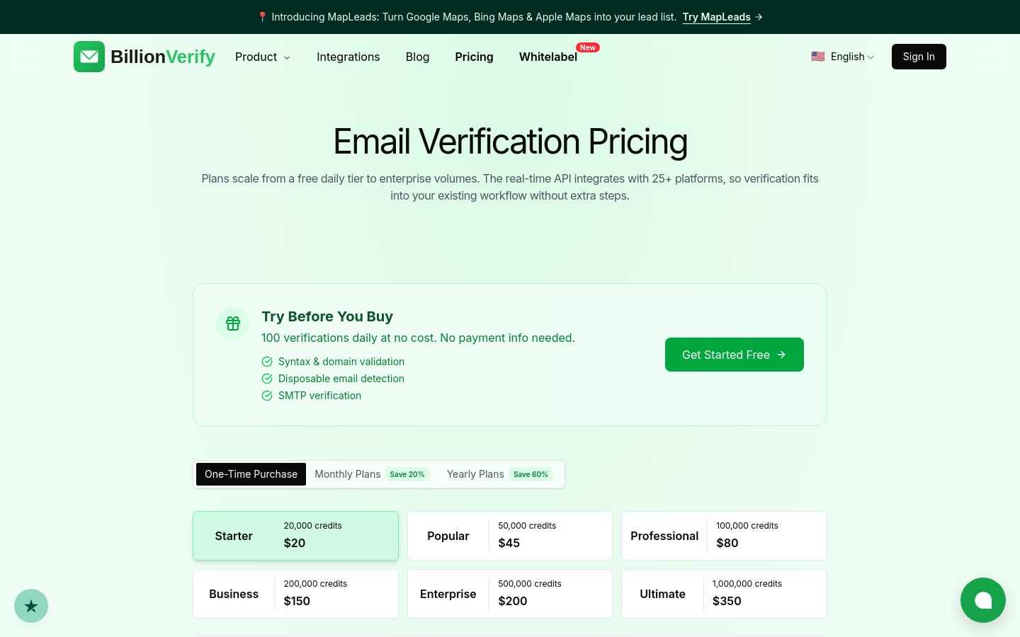 Pricing