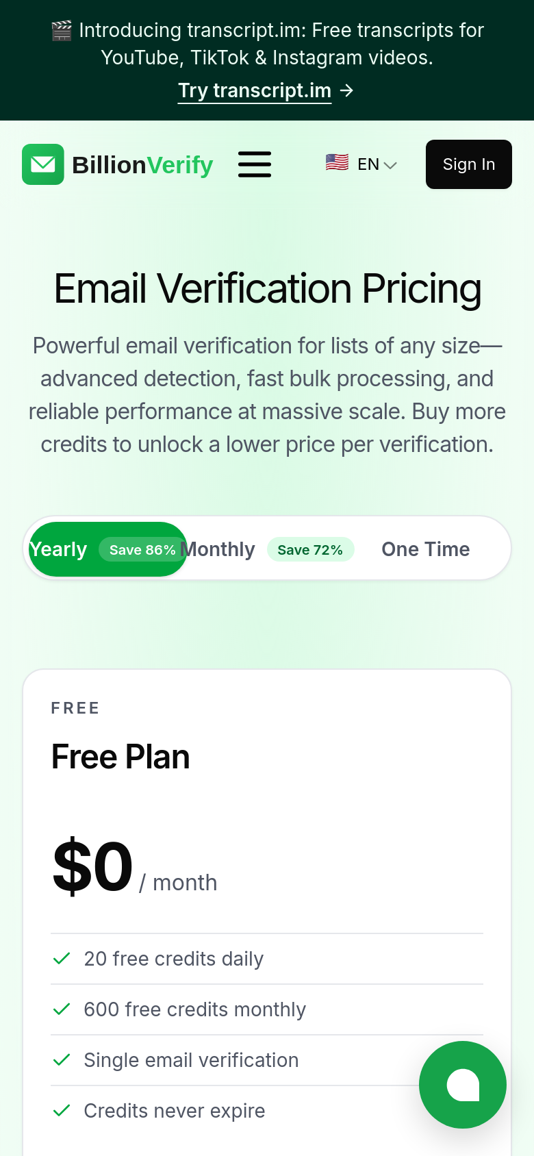 Pricing