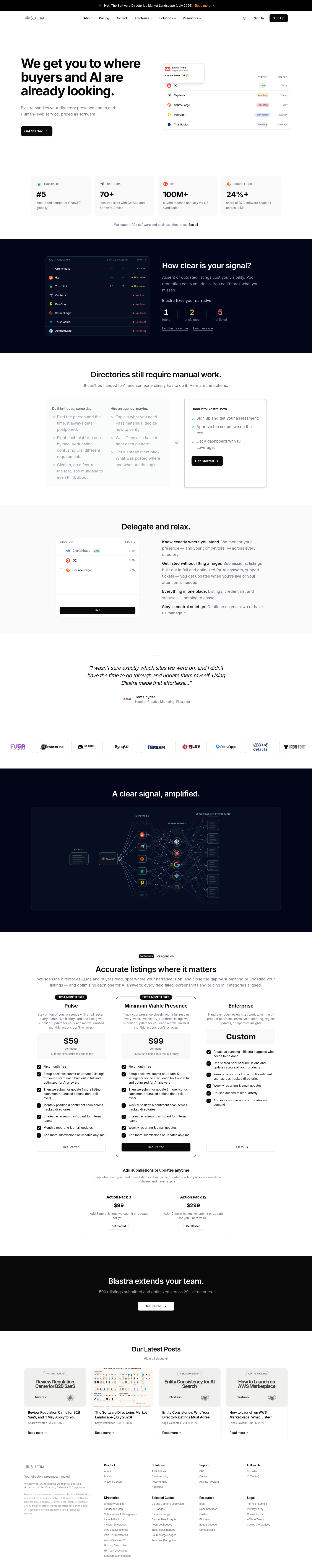 blastra.io — The Trust-and-Ask