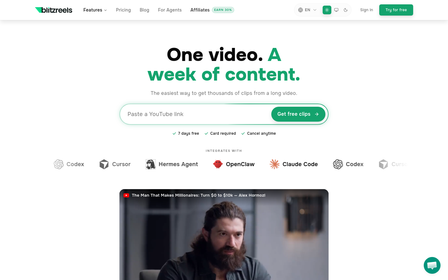 Captured Homepage / Lander