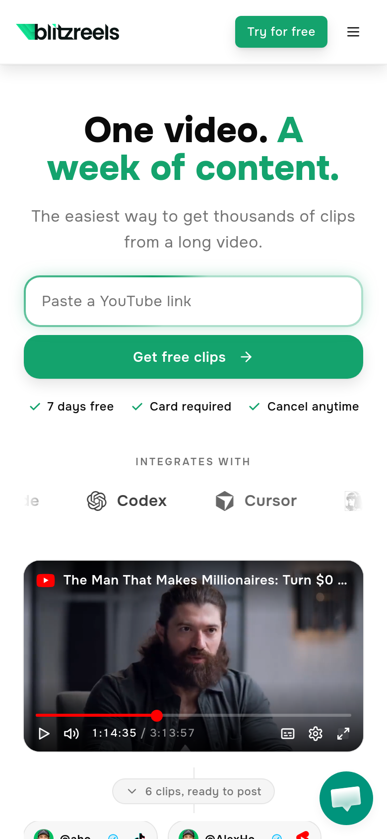 Homepage / Lander