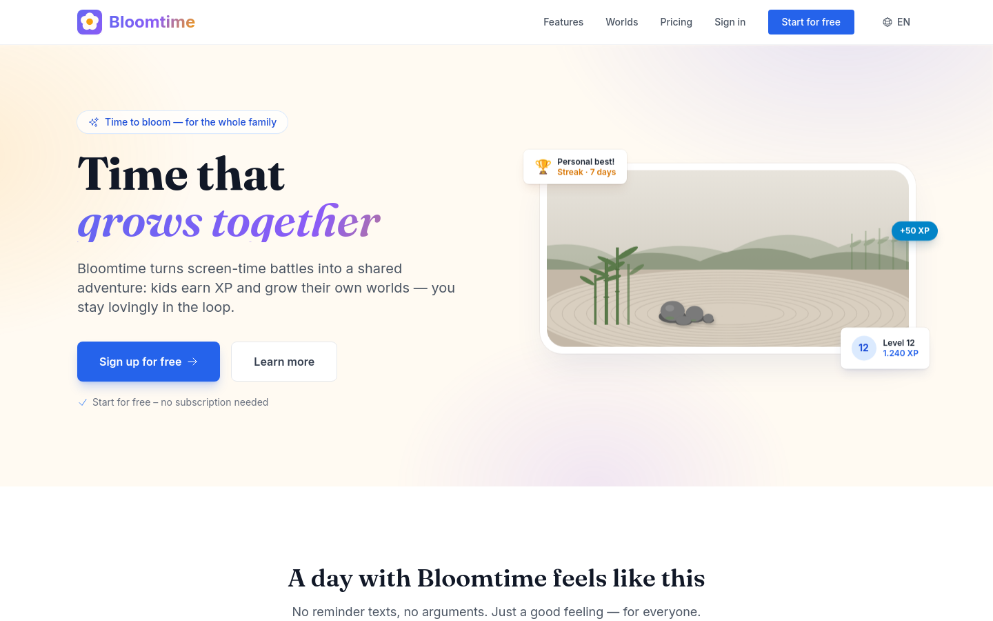 Captured Homepage / Lander