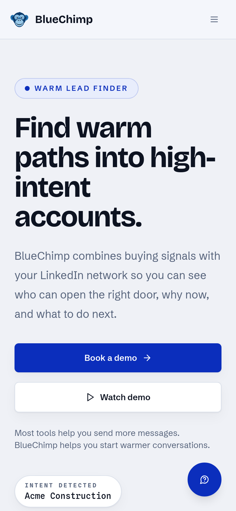 Homepage / Lander
