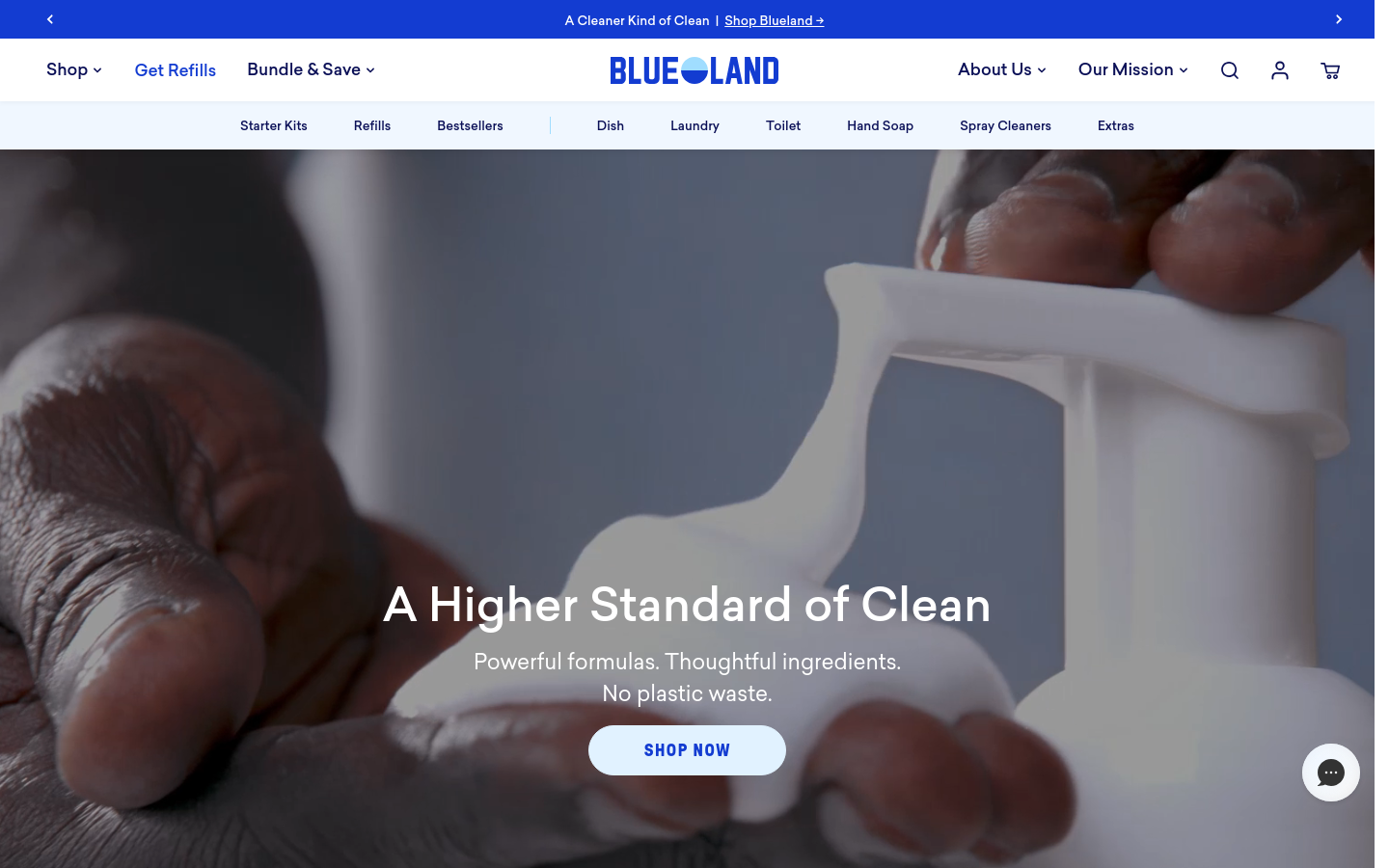 Captured Homepage / Lander