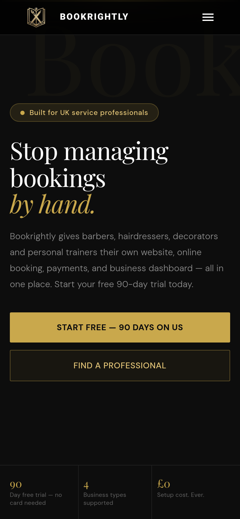 Homepage / Lander