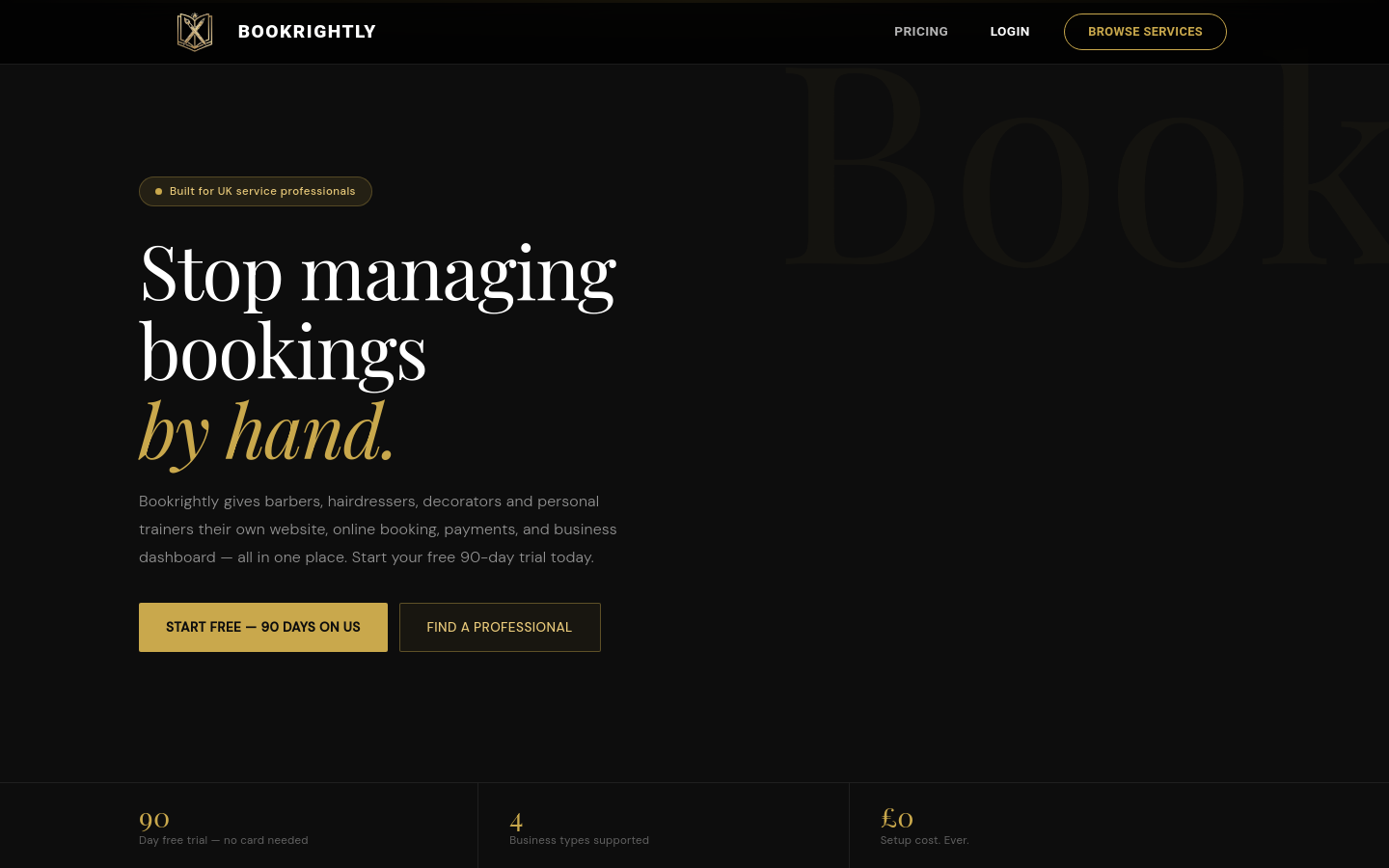 Captured Homepage / Lander