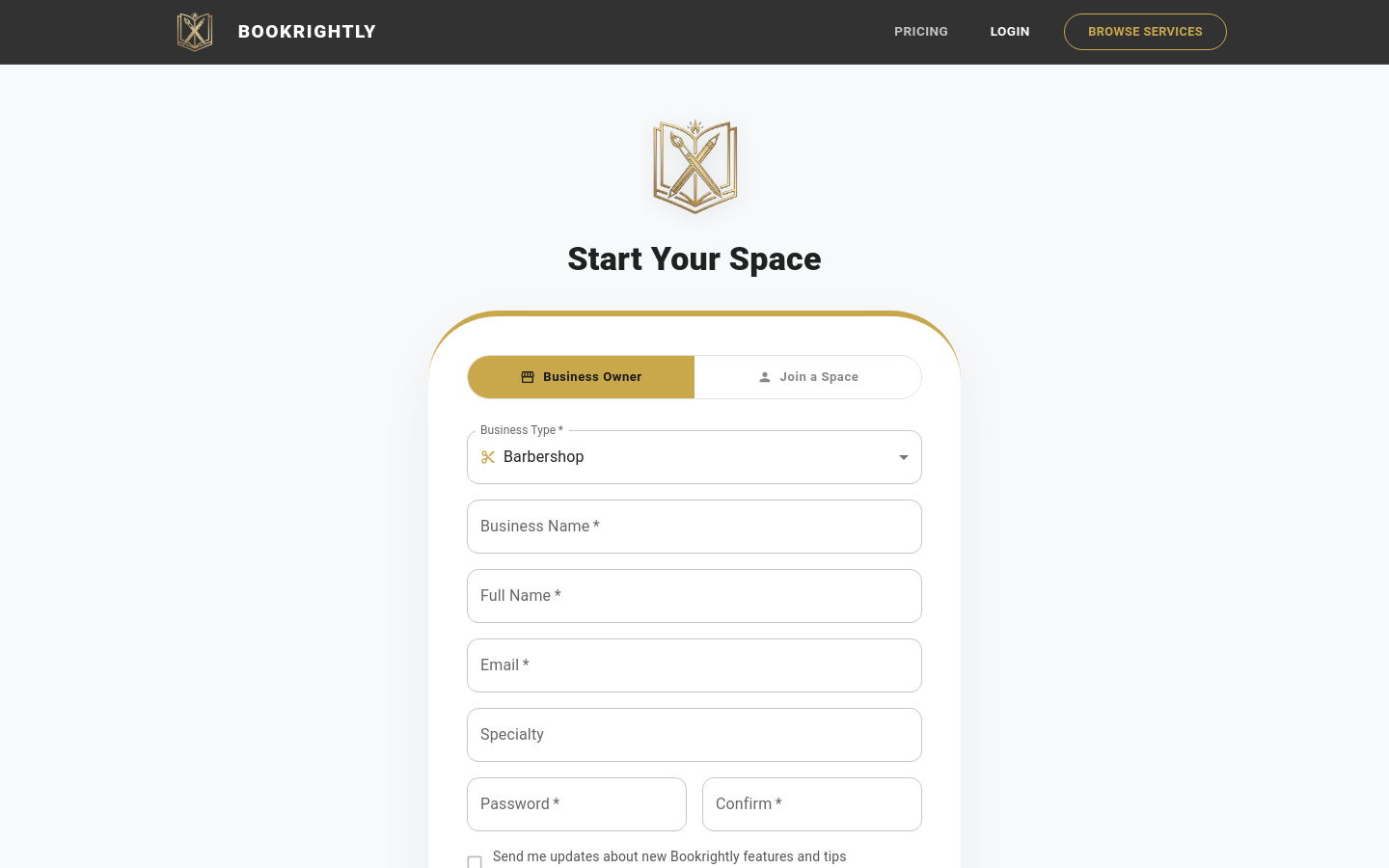 Signup