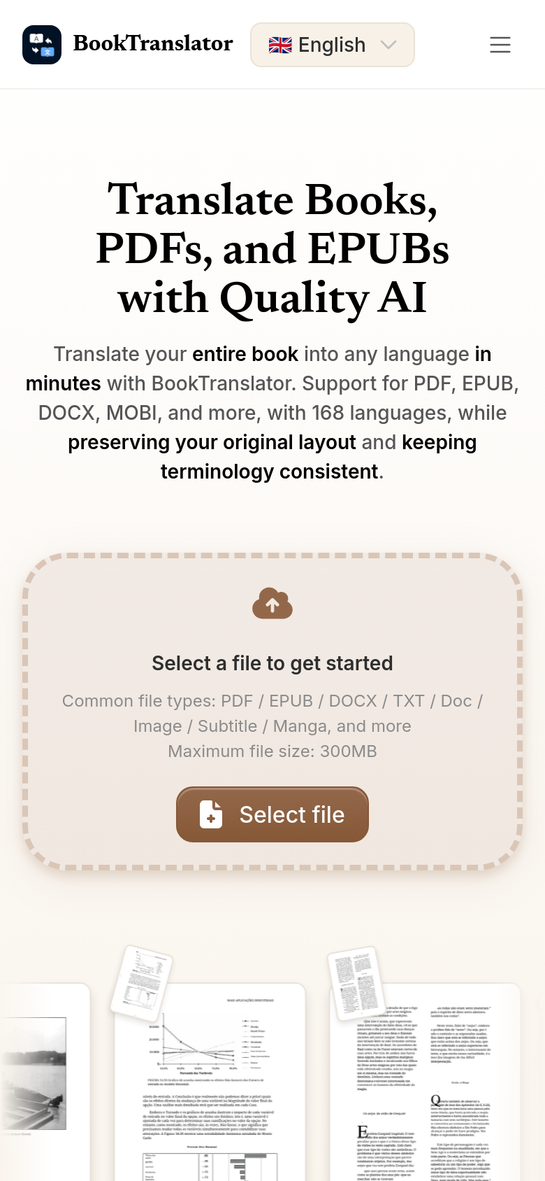 Homepage / Lander