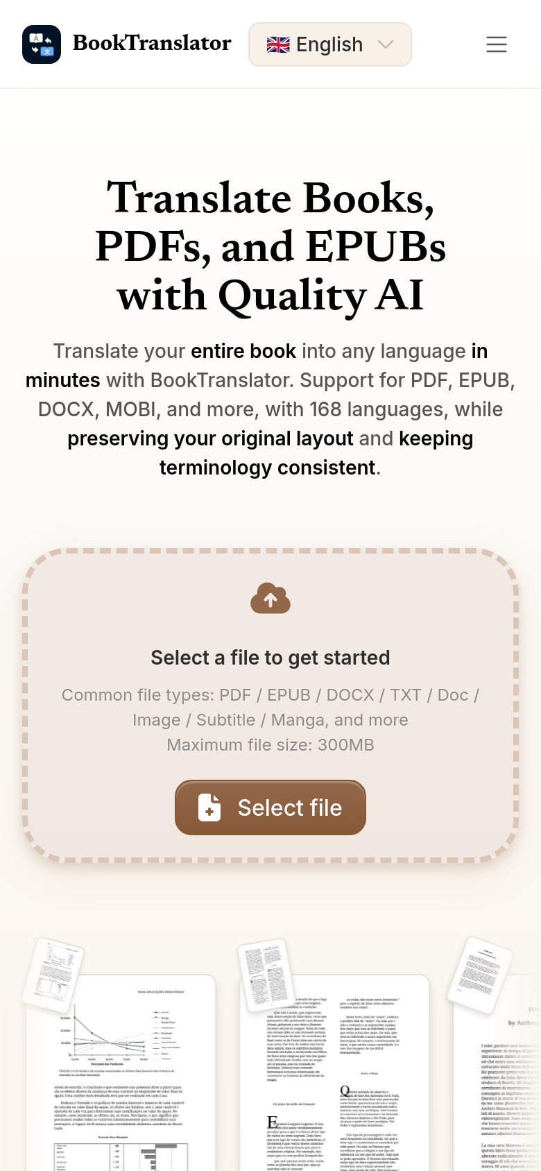 Homepage / Lander