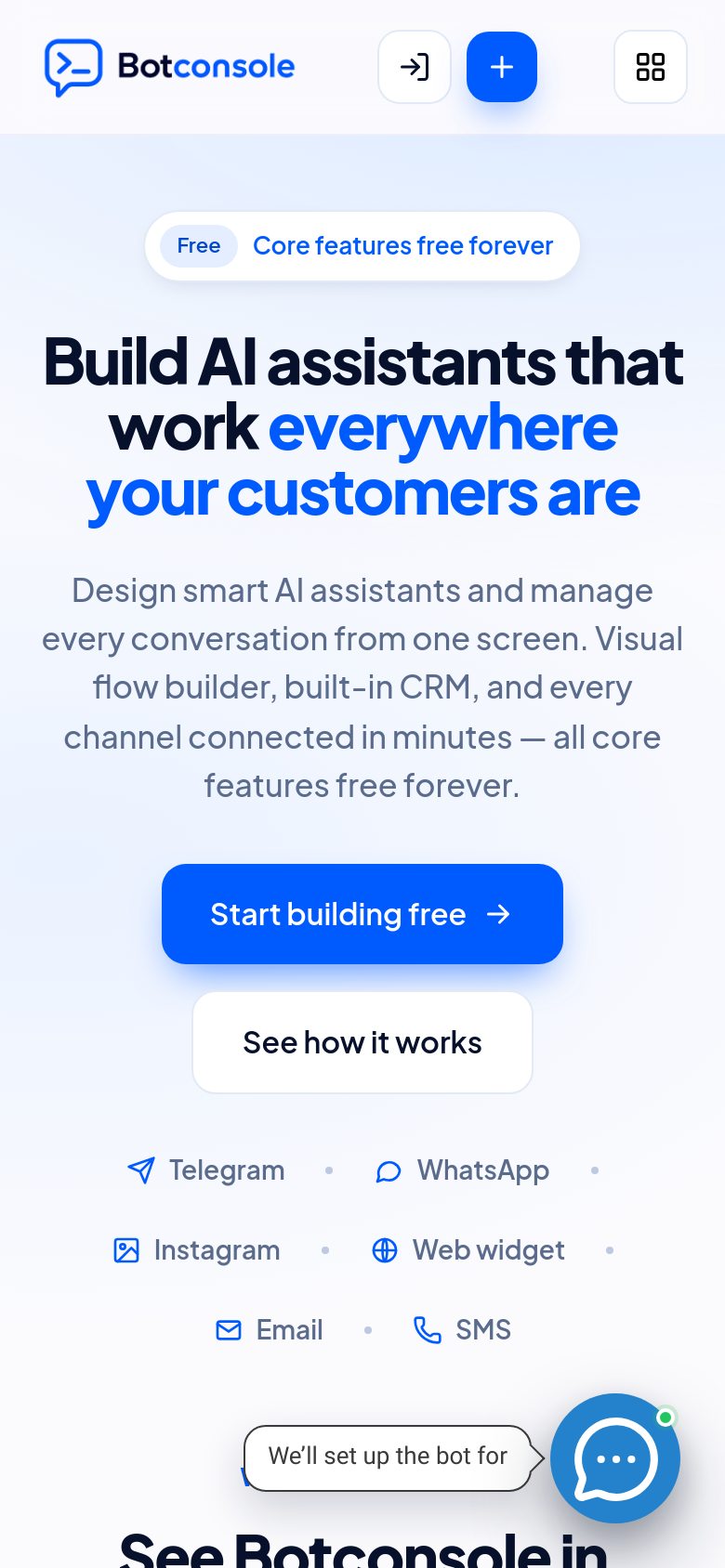 Homepage / Lander