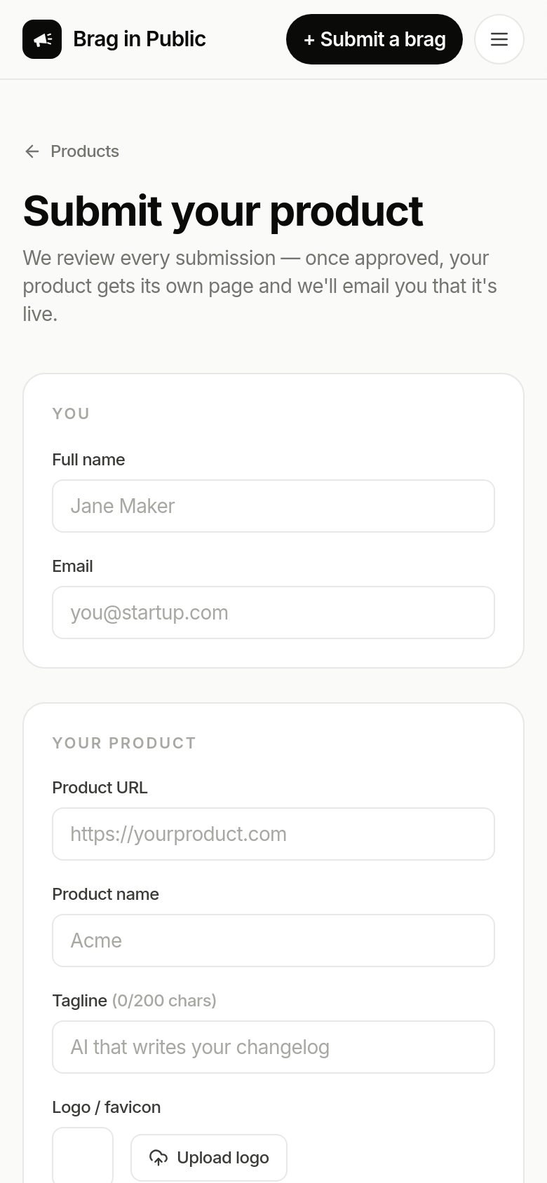 Products
