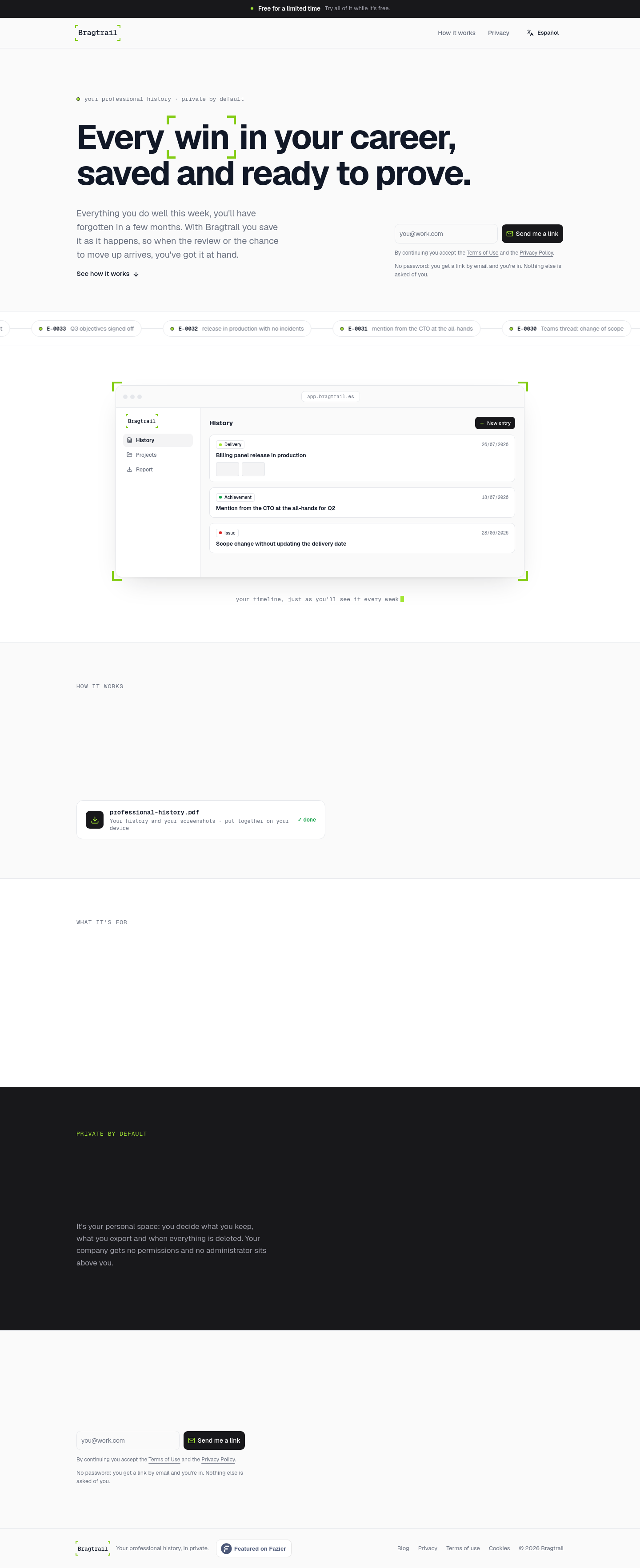 bragtrail.com — 