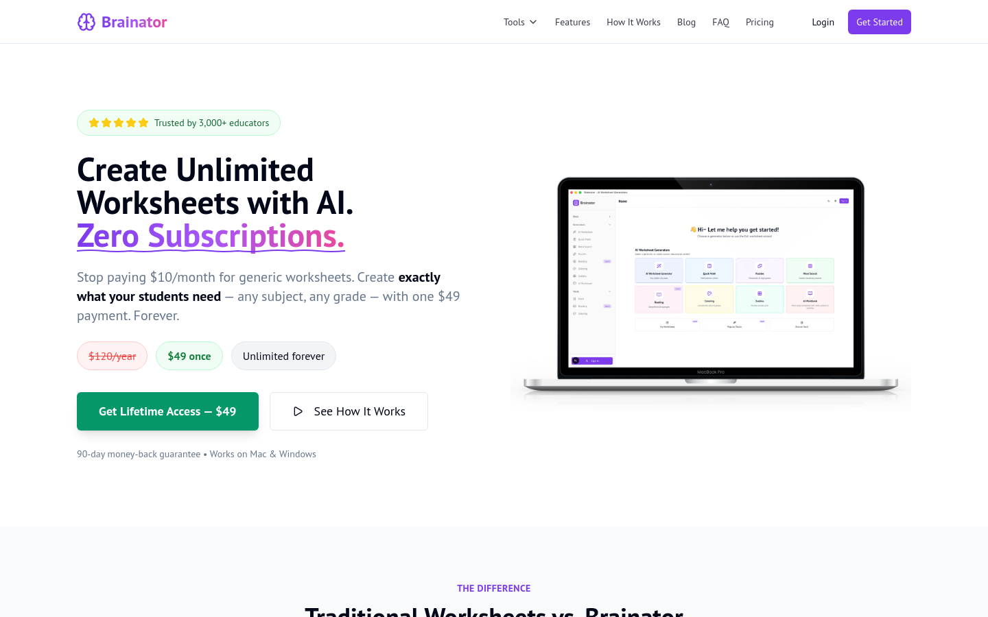 Captured Homepage / Lander