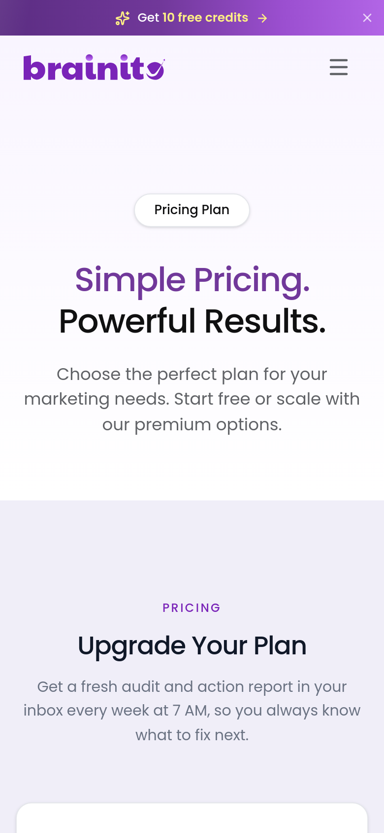 Pricing