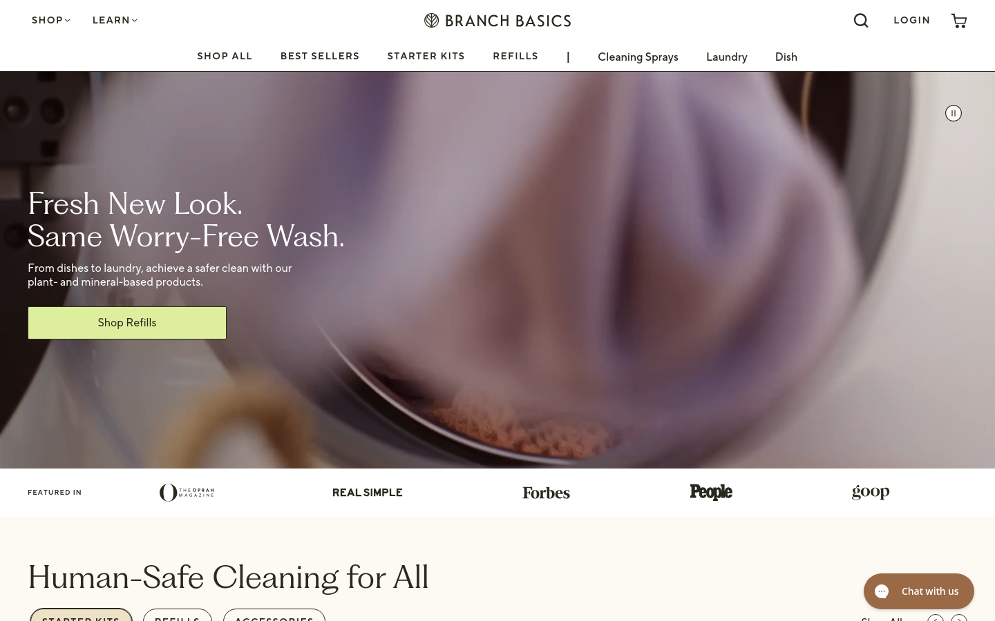 Captured Homepage / Lander