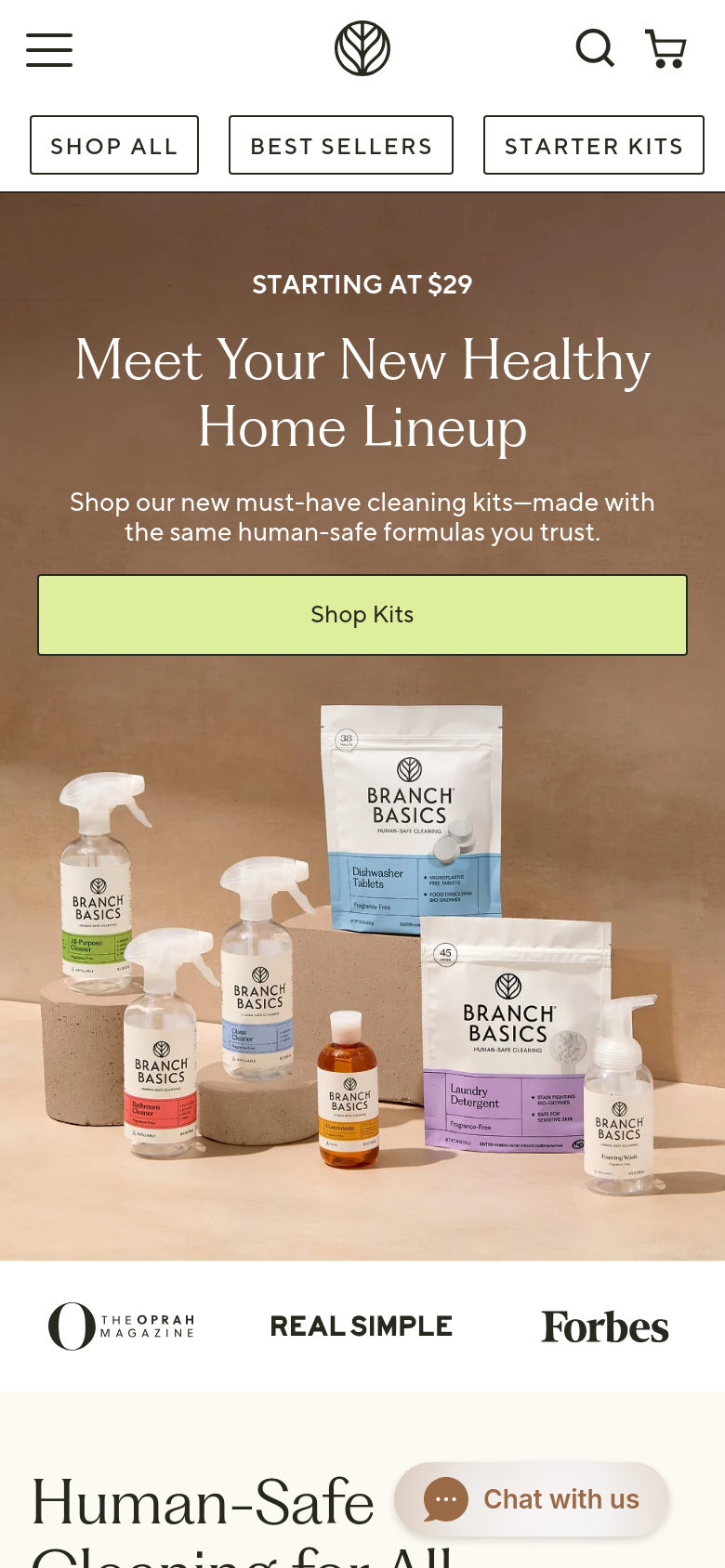 Homepage / Lander