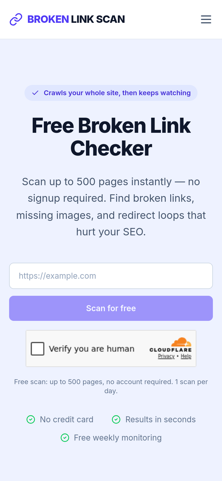 Homepage / Lander
