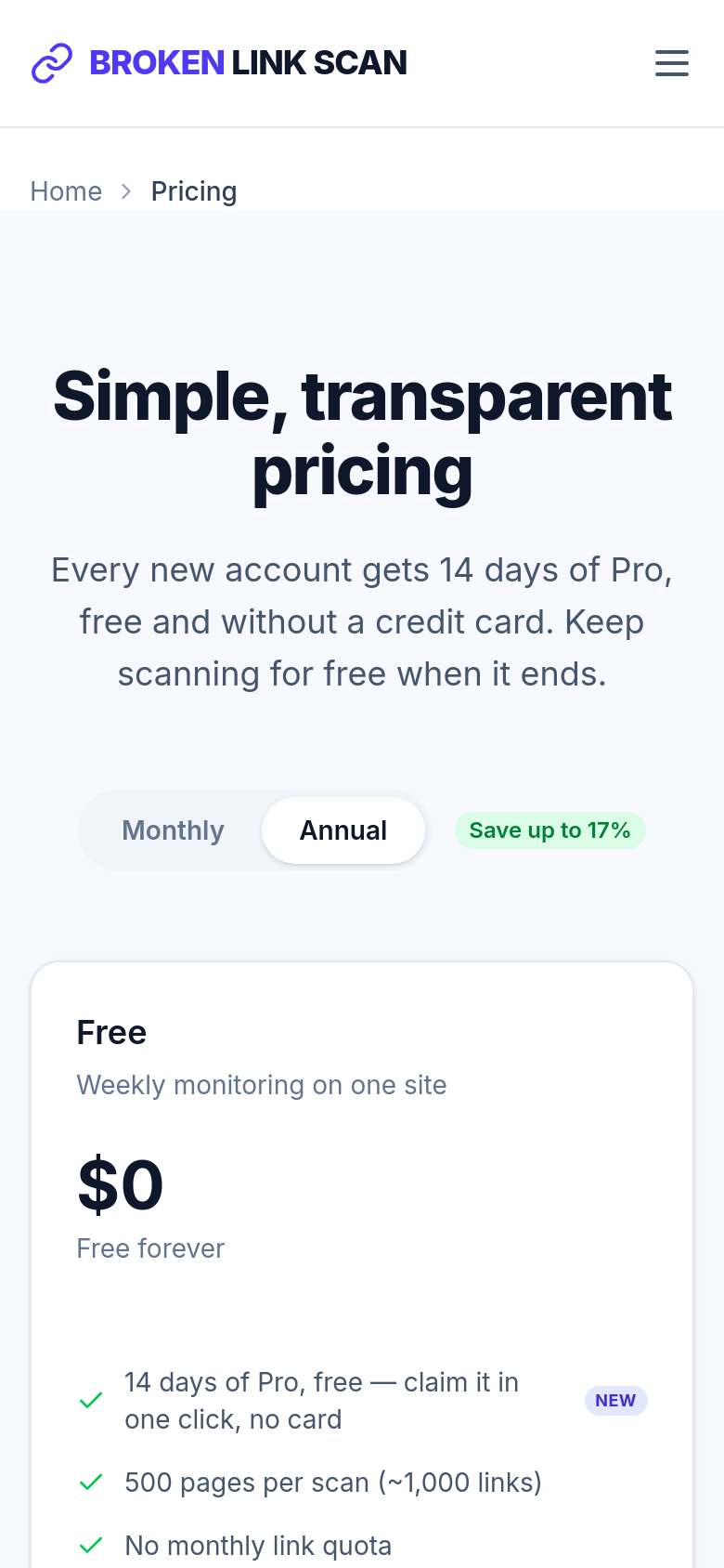 Pricing