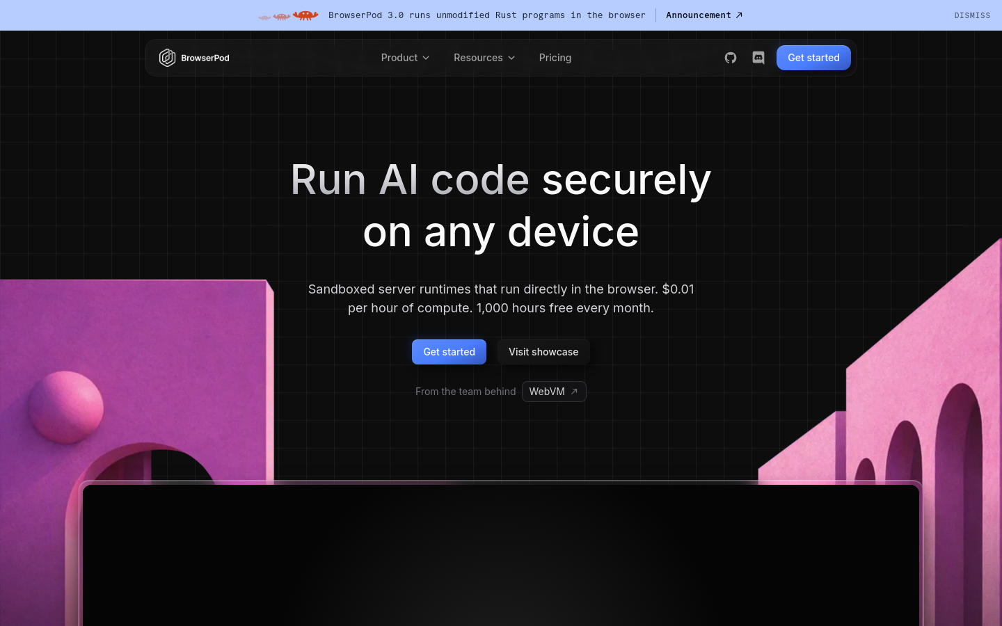 Captured Homepage / Lander