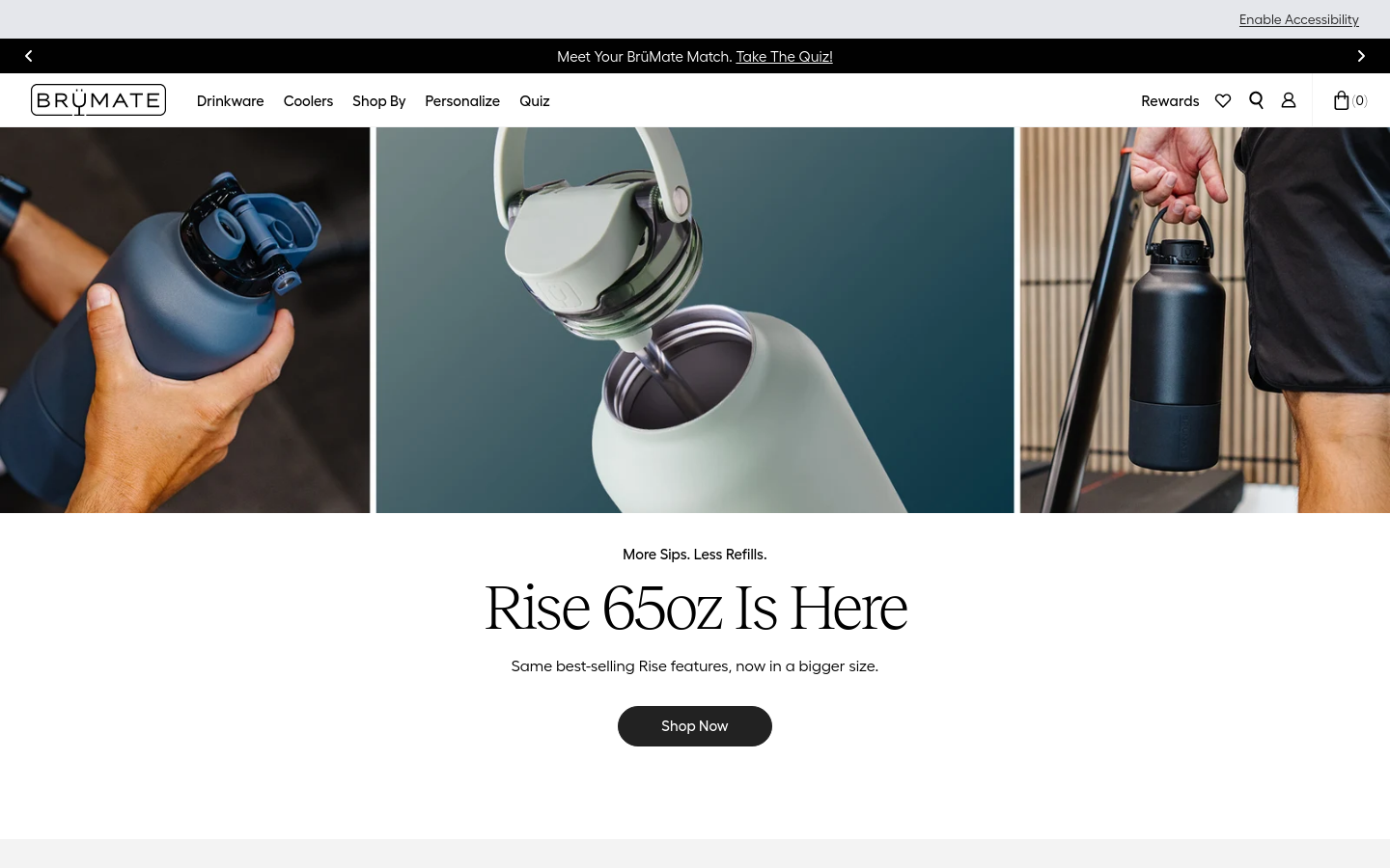 Captured Homepage / Lander