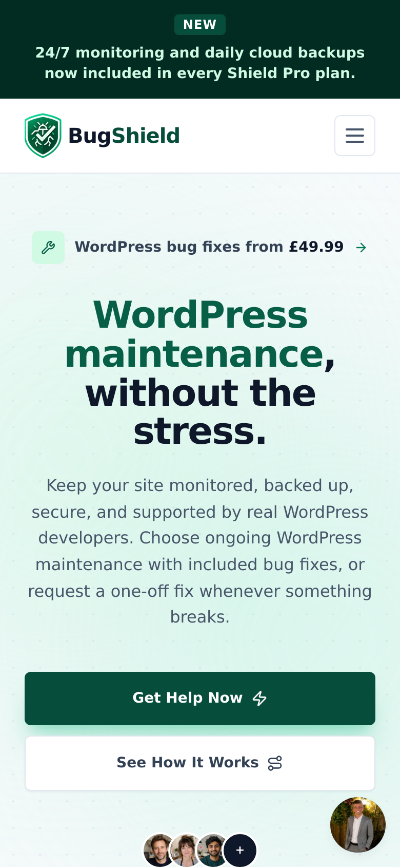 Homepage / Lander
