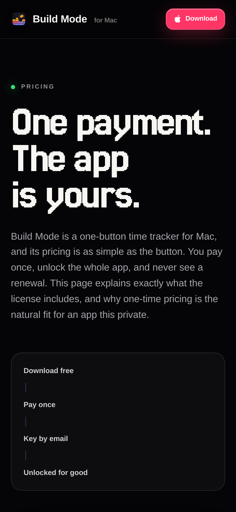 Pricing