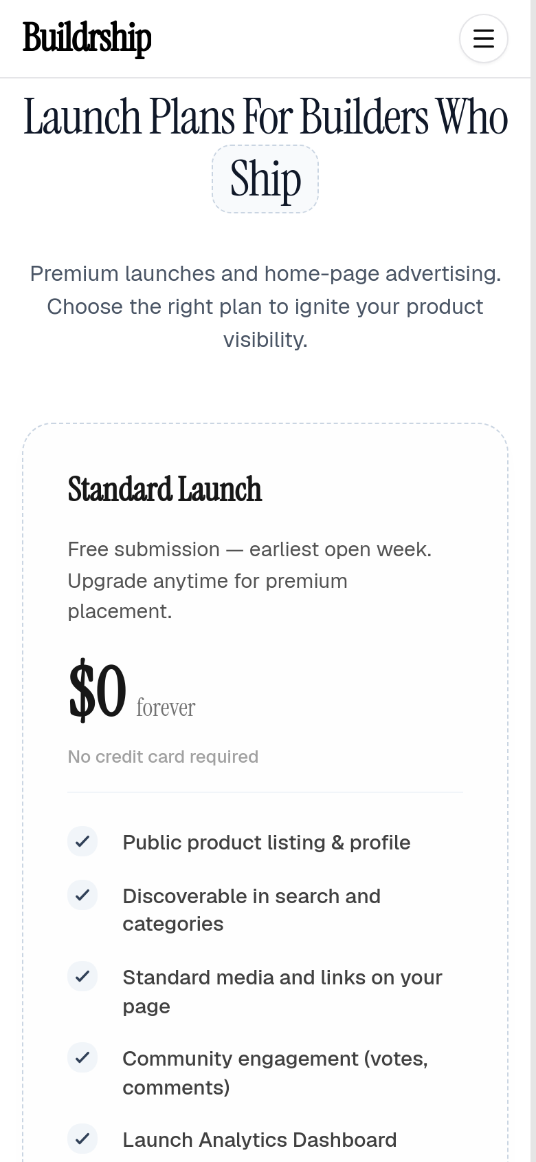 Pricing