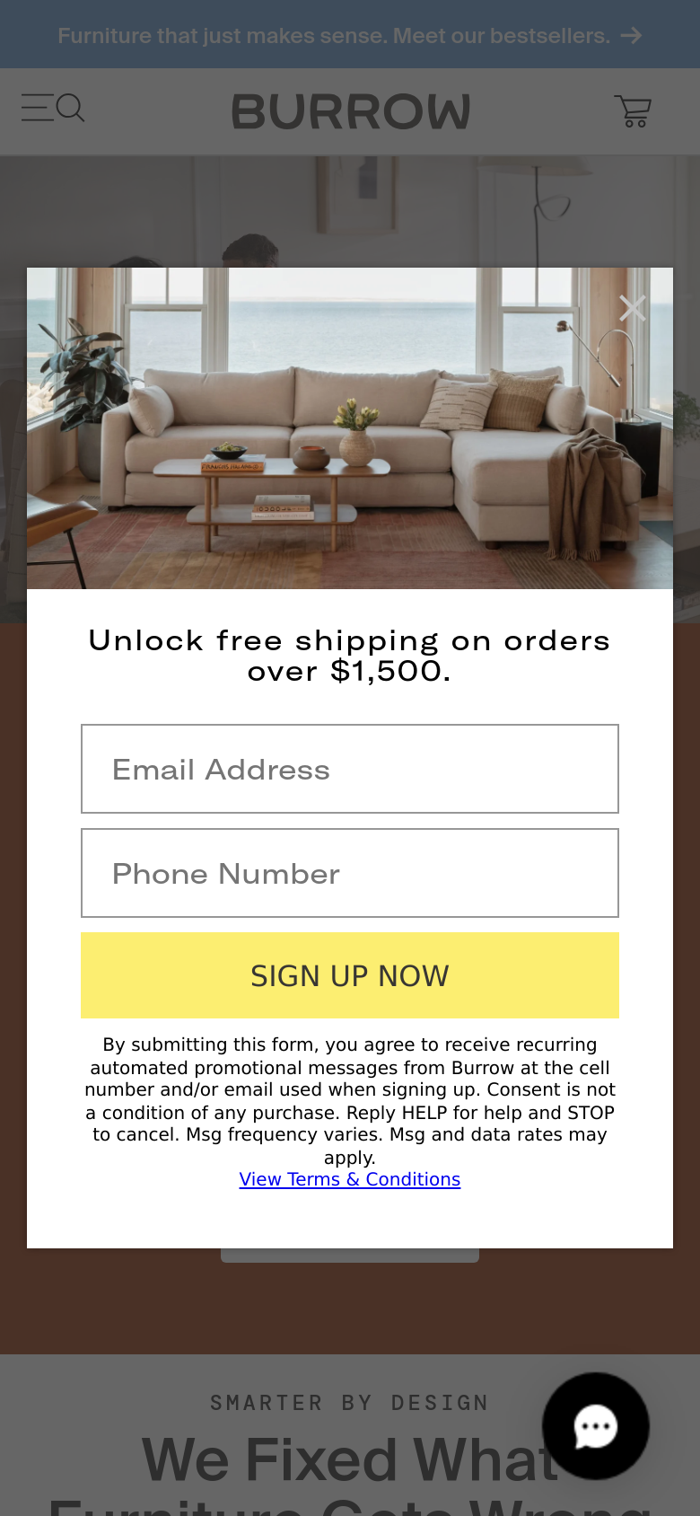 Homepage / Lander