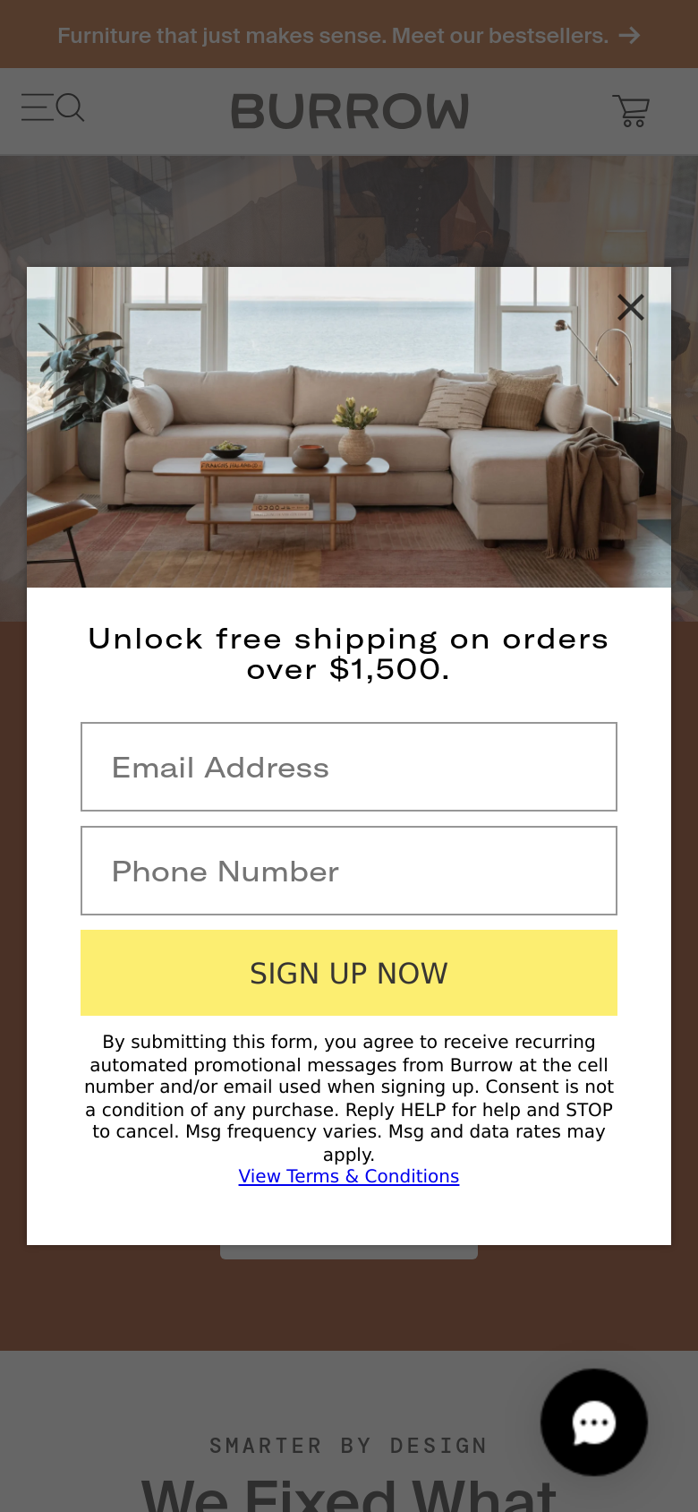 Homepage / Lander