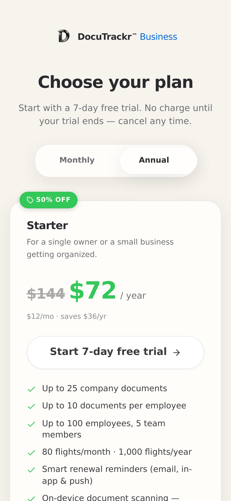 Pricing