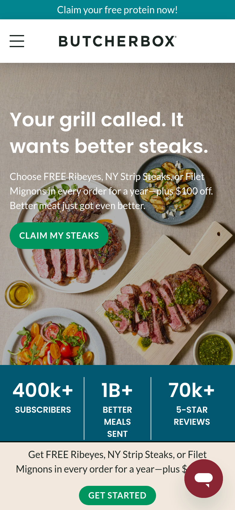 Homepage / Lander