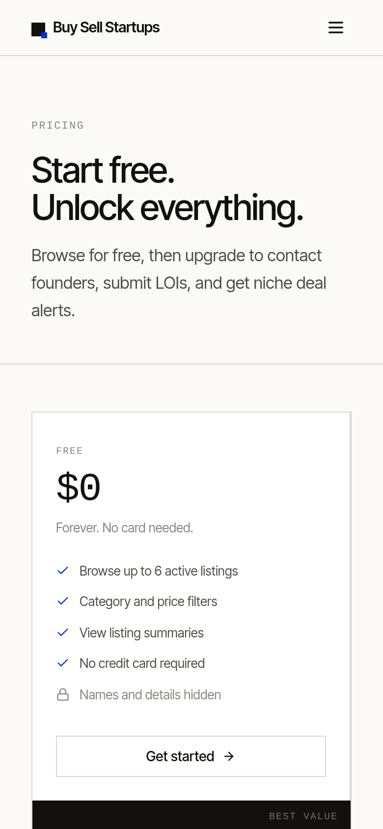 Pricing